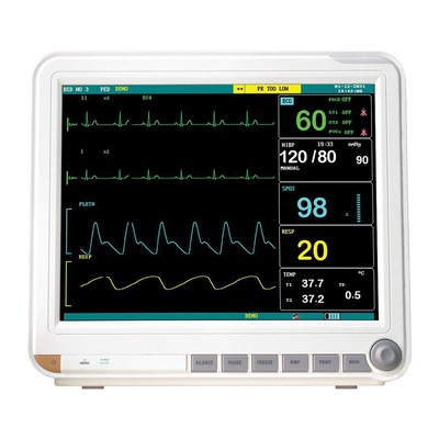 病院ICU マルチパラメーター患者モニターマシン 中国 供給者 PDJ-5000 15.1 インチスクリーン