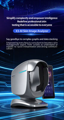 ポータブル X3 皮膚診断スキャナ AI カメラ 15.6 インチ HD ディスプレイ美容クリニック顔分析機