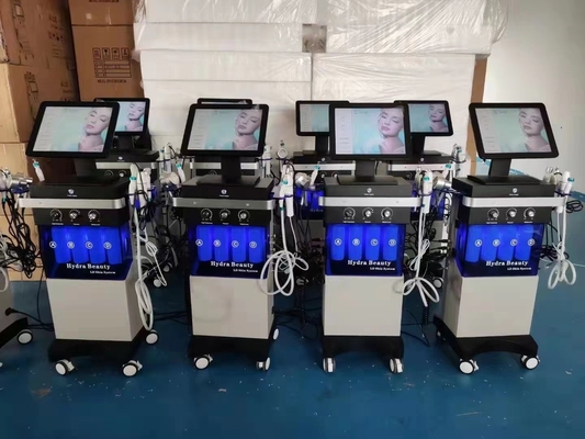 14 in 1 水面皮膚磨き 顔面 LED 皮膚若返し機