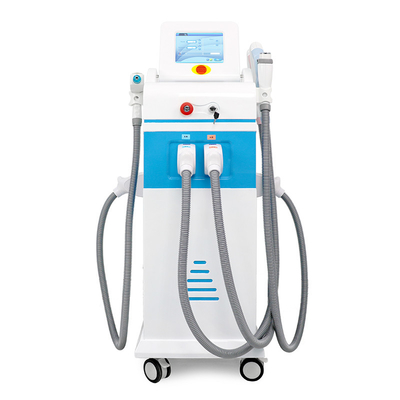 4 in 1 多機能 Nd Yag レーザー タトゥー除去 IPL 脱毛 RF 顔提起機