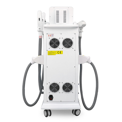 4 in 1 多機能 Nd Yag レーザー タトゥー除去 IPL 脱毛 RF 顔提起機