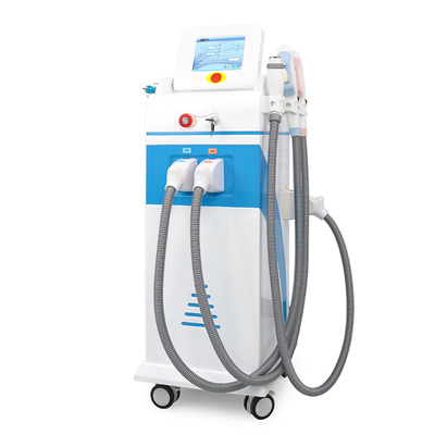 4 in 1 多機能 Nd Yag レーザー タトゥー除去 IPL 脱毛 RF 顔提起機