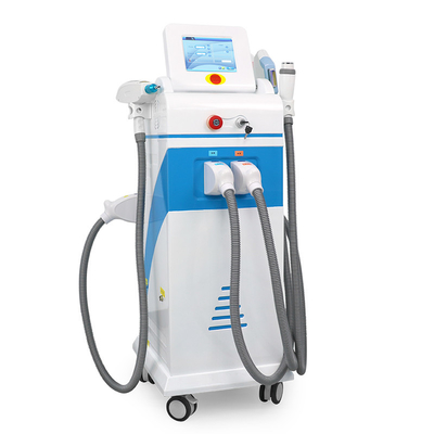 4 in 1 多機能 Nd Yag レーザー タトゥー除去 IPL 脱毛 RF 顔提起機