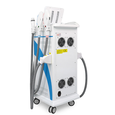 4 in 1 多機能 Nd Yag レーザー タトゥー除去 IPL 脱毛 RF 顔提起機