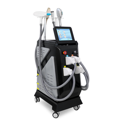 4 in 1 OPT IPL Rf Nd YAG 脱毛 痛みがなく 肌の若返し 美容器
