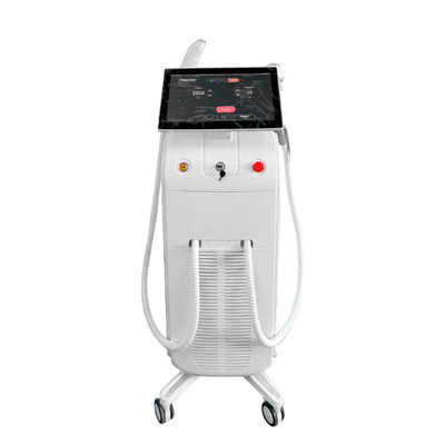 Diode Hair Removal Machine Platinum Titanium Maquina De Depilacion Ice Laser 755 808 1064nm With Pico Nd Yag Laser Handle