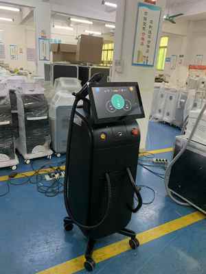 Diode Hair Removal Machine Platinum Titanium Maquina De Depilacion Ice Laser 755 808 1064nm With Pico Nd Yag Laser Handle