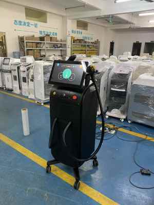Diode Hair Removal Machine Platinum Titanium Maquina De Depilacion Ice Laser 755 808 1064nm With Pico Nd Yag Laser Handle