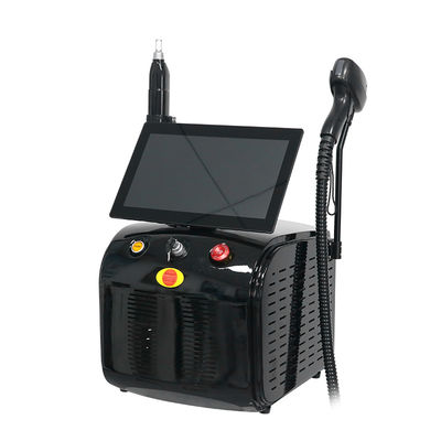 工場価格 ソプラノチタン 2 in 1 ダイオード Nd YAG レーザー 脱毛およびタトゥー除去機 デスクトップ美容機器