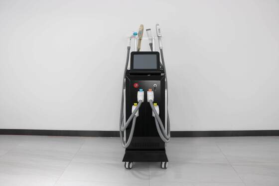 垂直美容機 4-in-1 多機能美容機器＆レーザー脱毛システム — レーザー脱毛、肌の若返り、タトゥー除去、ほくろ除去 業務用レーザー