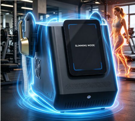 ポータブルEMSボディ・スクープティング・マシン,2800W出力12インチスクリーンと筋肉刺激のためのEMSスリム技術