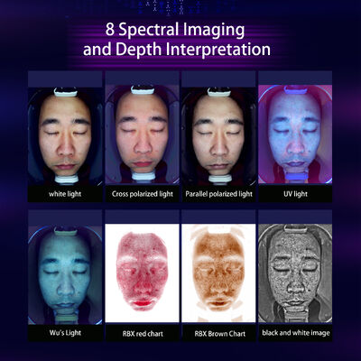 X3 スキンアナライザー AI カメラサロン顔診断美容検出器 HD スキャナー機械機器