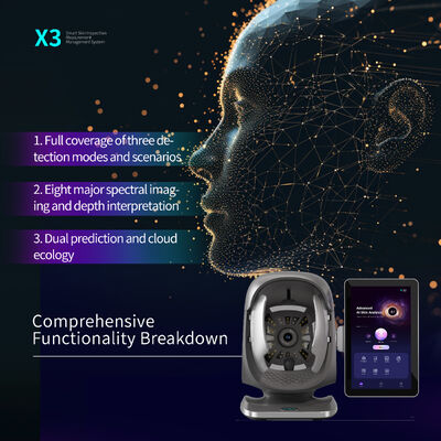 X3 スキンアナライザー AI カメラサロン顔診断美容検出器 HD スキャナー機械機器