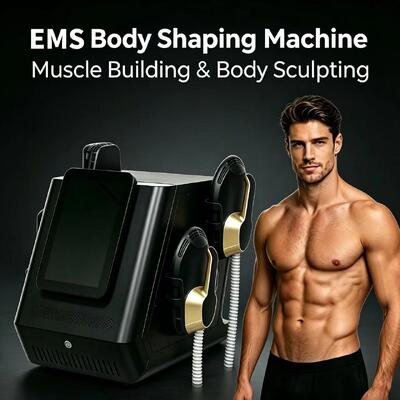 プロフェッショナル 4 ハンドル EMS ボディスカルプト RF 筋肉刺激マシン